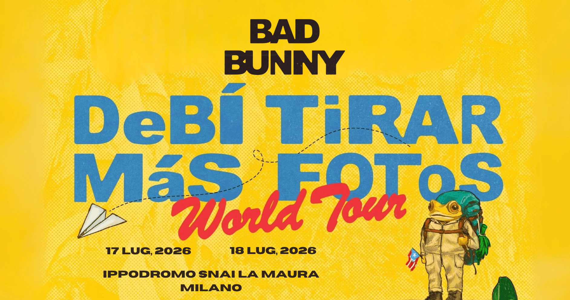 Bad Bunny — DeBÍ TiRAR MáS FOToS World Tour
